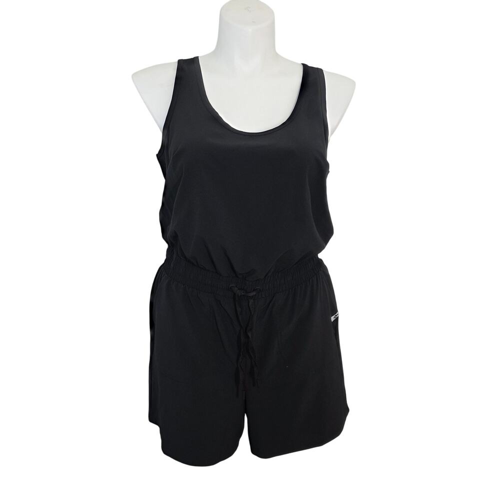 Torrid Stretch Woven Active
Romper With Surplice Back - Picture 2 of 7